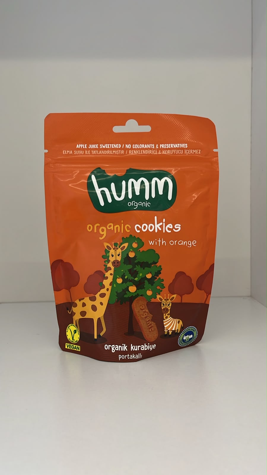 Organic Cookies with Orange